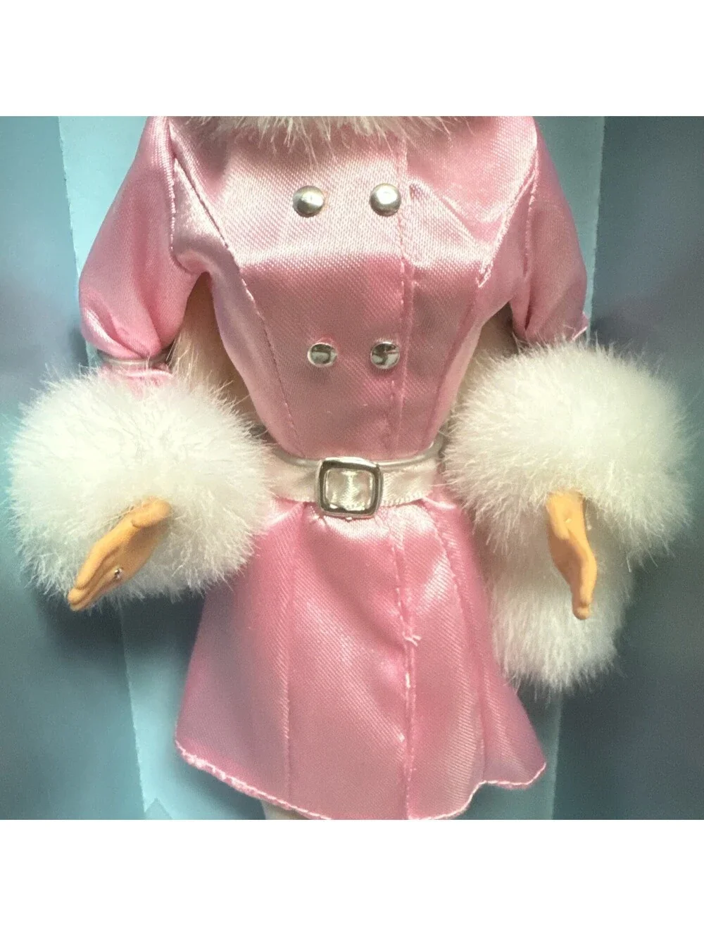 Mattel Winter Dazzle Barbie Doll 1997 Special Edition General Mills 18456 Pink